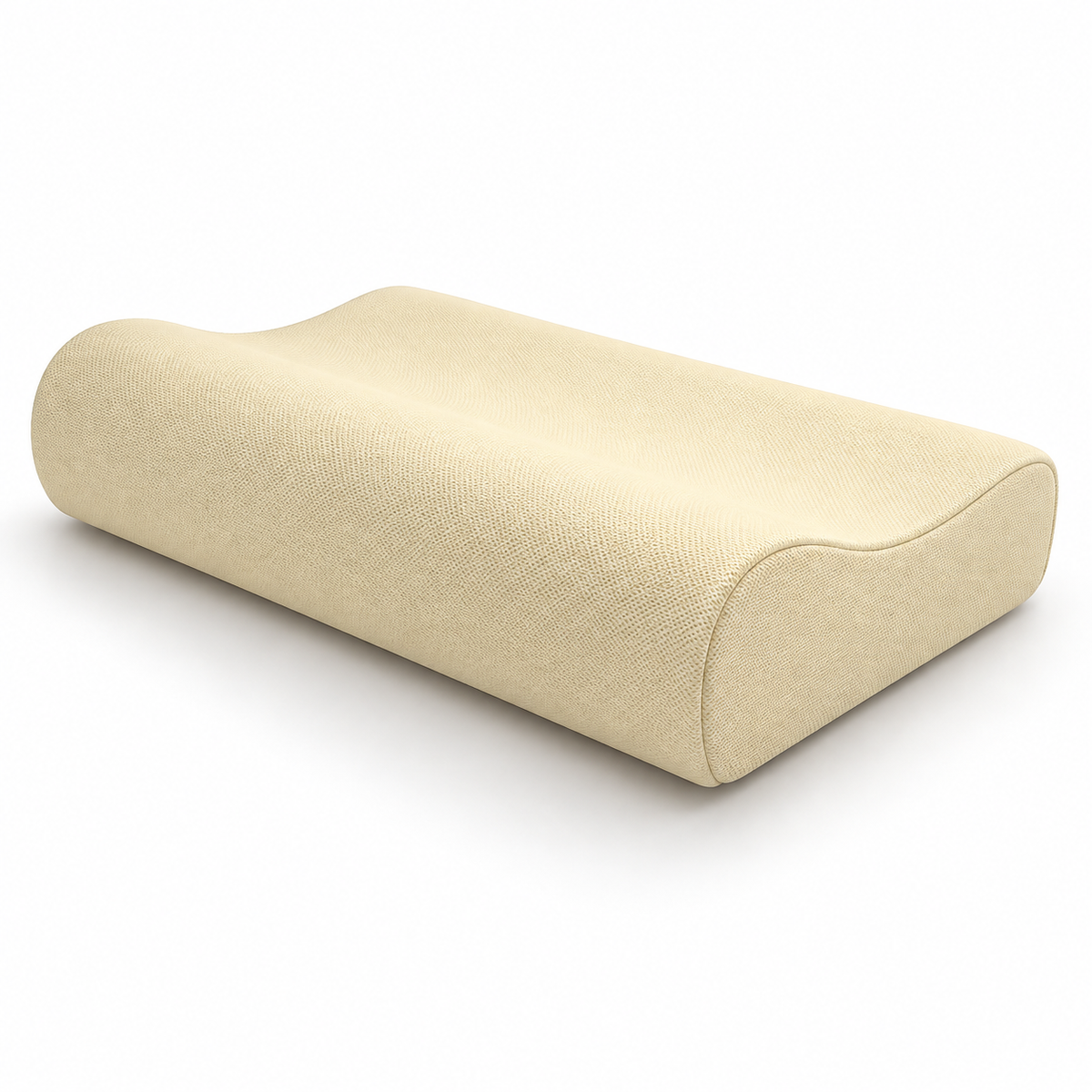 Ergonomic Contour Support Pillow – Ivory